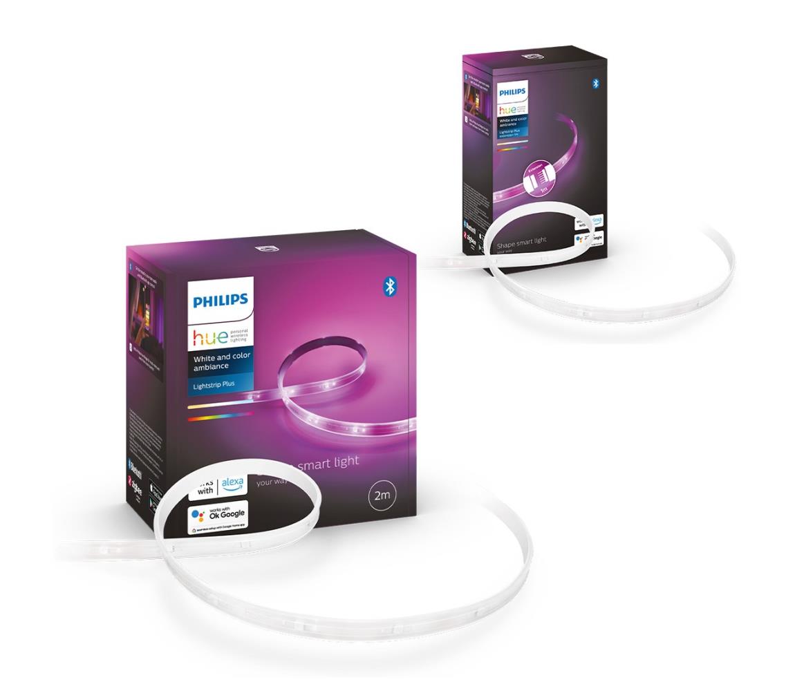 Philips SADA -LED RGBW Stmívatelný pásek Philips Hue WACA 2m 20W/230V + pásek 1m 11W/12V P5820