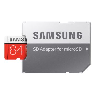 Samsung - MicroSDXC 64GB EVO+ U1 100MB/s + SD adaptér