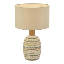 Searchlight - Stolní lampa CALYPSO 1xE14/10W/230V keramika