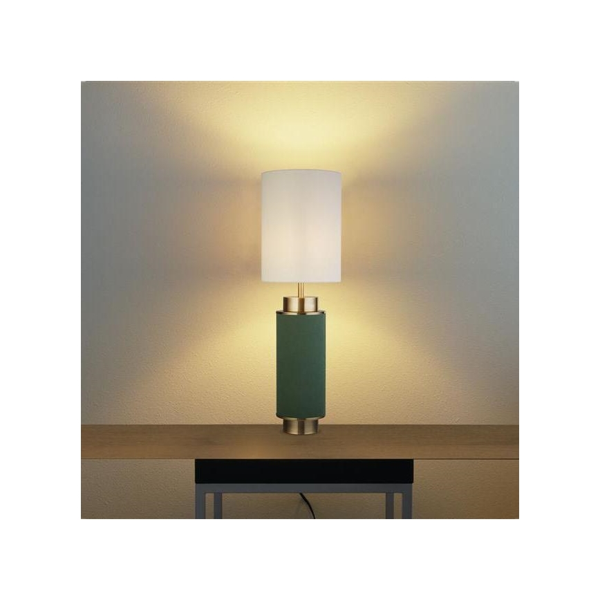 Searchlight - Stolní lampa FLASK 1xE27/60W/230V zelená