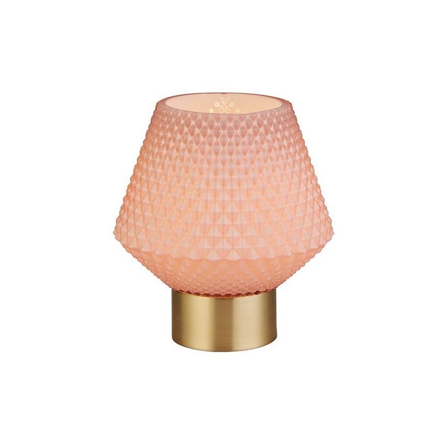Searchlight - Stolní lampa LAMP 1xE27/7W/230V růžová