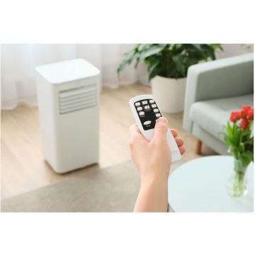 Sencor - Chytrá mobilní klimatizace 3v1 včetně kompletního příslušenství 760W/230V 7000BTU Wi-Fi + dálkové ovládání