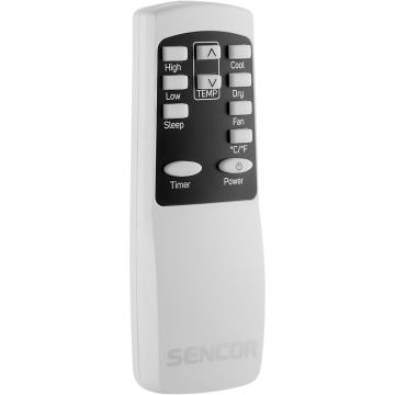 Sencor - Chytrá mobilní klimatizace 3v1 včetně kompletního příslušenství 760W/230V 7000BTU Wi-Fi + dálkové ovládání