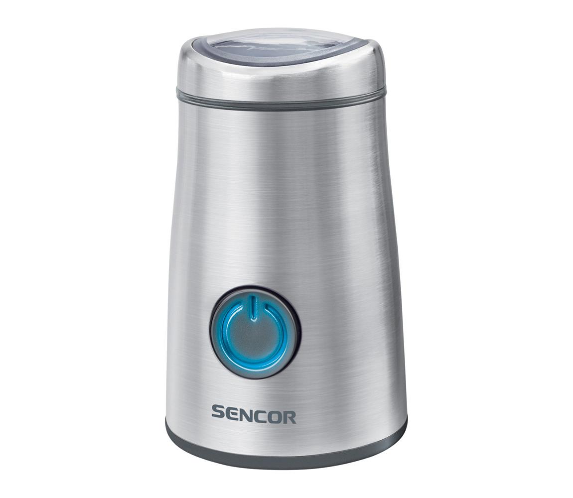 Sencor Sencor - Elektrický mlýnek na zrnkovou kávu 50 g 150W/230V nerez FT0134