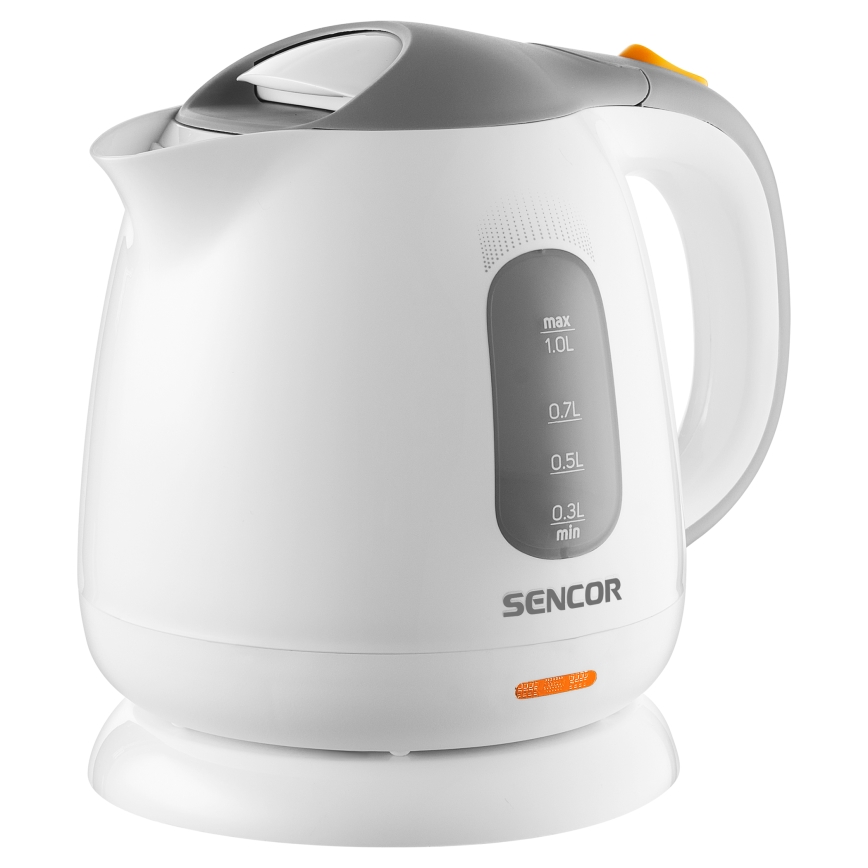 Sencor - Rychlovarná konvice 1 l 1100W/230V bílá/šedá