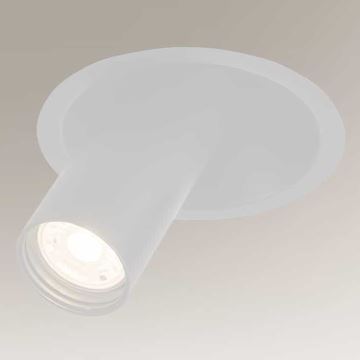 Shilo - Podhledové bodové svítidlo 1xGU10/MR11/15W/230V pr. 11 cm bílá