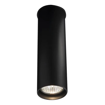 Shilo - Bodové svítidlo 1xGU10/15W/230V 20 cm černá