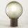 SIRU - Stolní lampa FLORET 1xE14/40W/230V hnědá/šedá benátské sklo