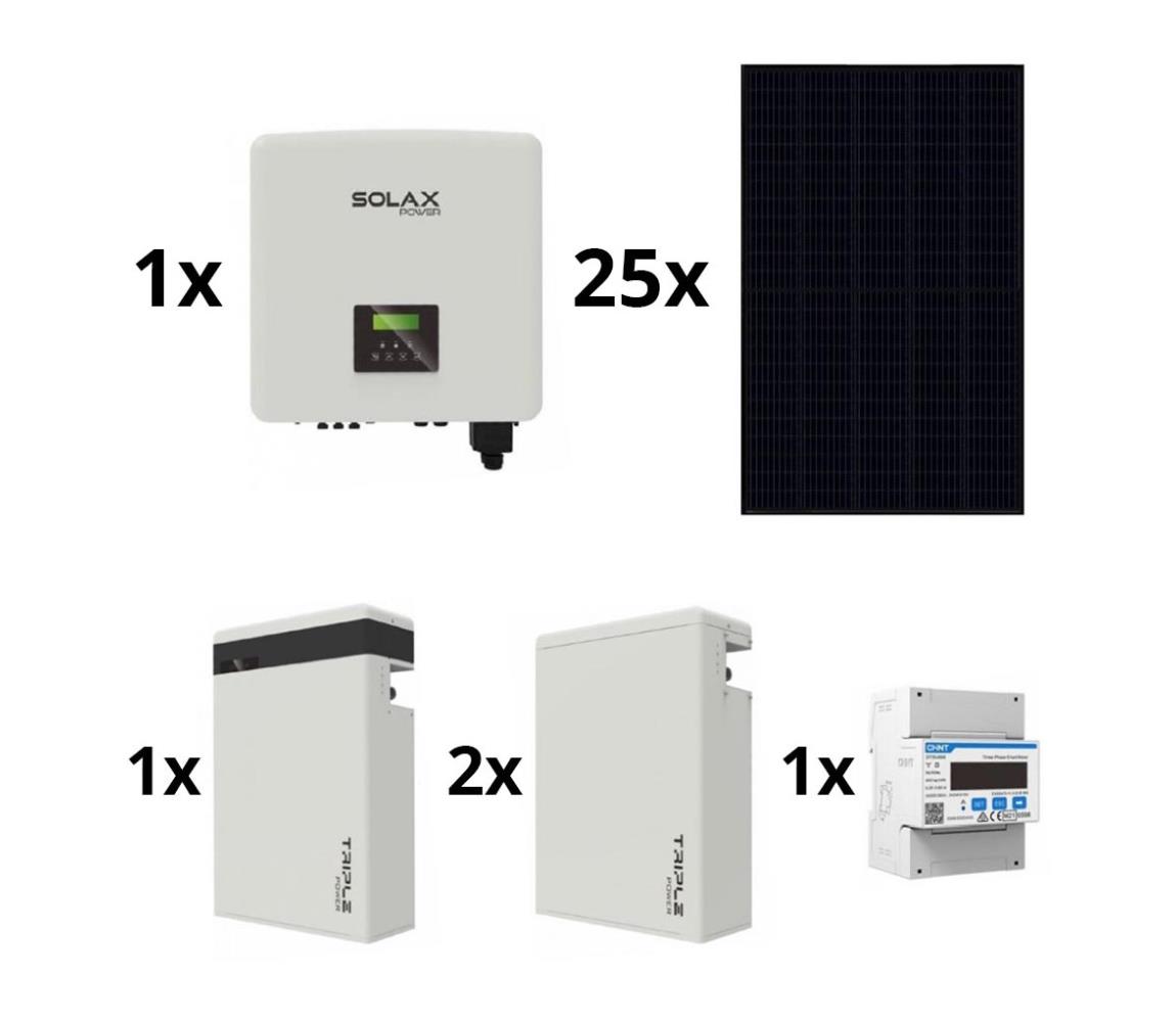 SolaX Power Sol. sestava: SOLAX Power - 10kWp RISEN + 10kW SOLAX měnič 3f + 17,4 kWh baterie 