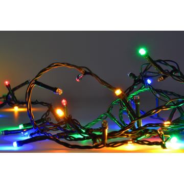 LED Venkovní vánoční řetěz 240xLED/8 funkcí 17m Wi-Fi Tuya IP44 multicolor/teplá bílá