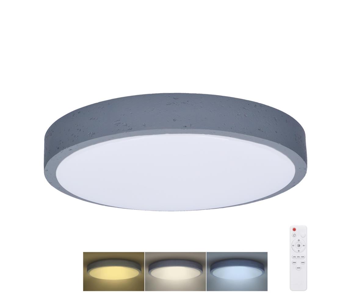 WO8002 - LED Stmív. svítidlo GREY LED/60W/230V 3000-6500K pr. 49 cm + DO