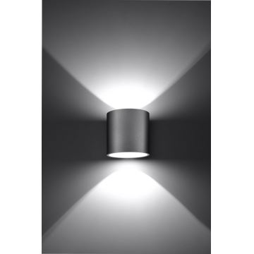 Nástěnné bodové svítidlo ORBIS 1 1xG9/40W/230V šedá