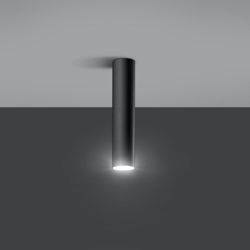 Bodové svítidlo LAGOS 1xGU10/10W/230V 30 cm černá