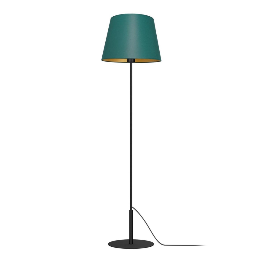 Stojací lampa ARDEN 1xE27/60W/230V zelená/zlatá