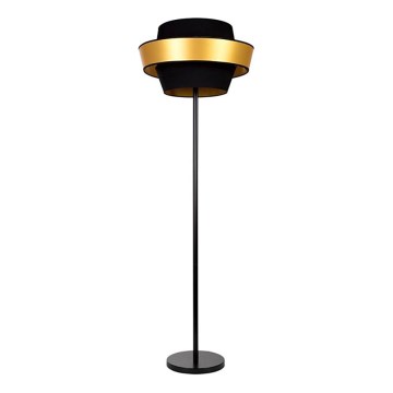 Stojací lampa PRETO GOLD 1xE27/60W/230V