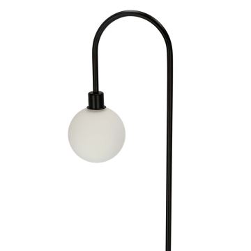 Stojací lampa VANITY 1xG9/40W/230V černá