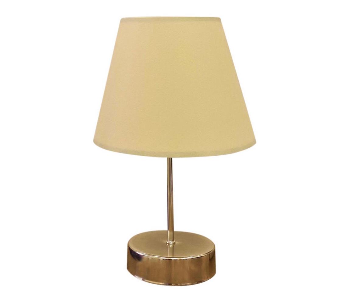  Stolní lampa 1xE27/60W/230V béžová/zlatá 