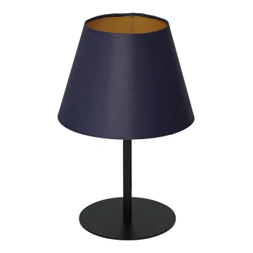 Stolní lampa ARDEN 1xE27/60W/230V pr. 20 cm fialová/zlatá