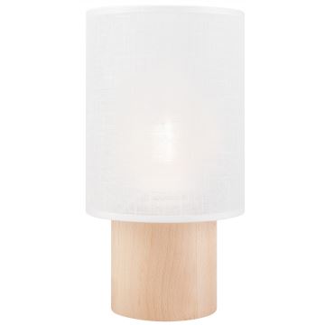 Stolní lampa ARI TABLE 1xE27/60W/230V bílá/buk