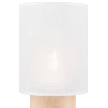 Stolní lampa ARI TABLE 1xE27/60W/230V bílá/buk