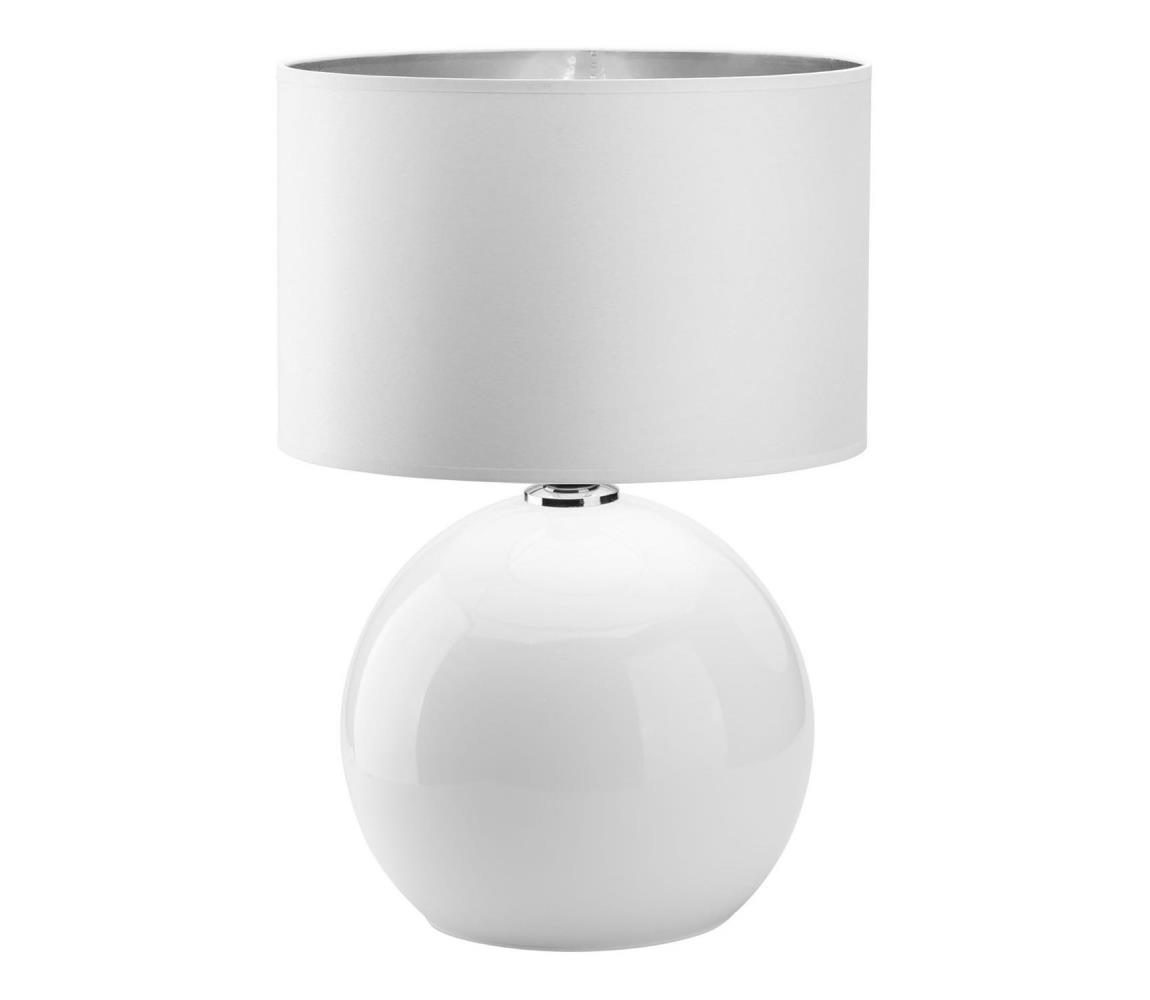  Stolní lampa PALLA 1xE27/15W/230V bílá 