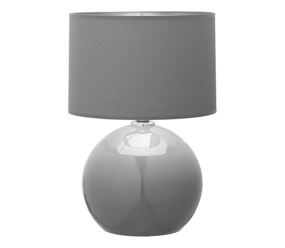  Stolní lampa PALLA 1xE27/15W/230V šedá 