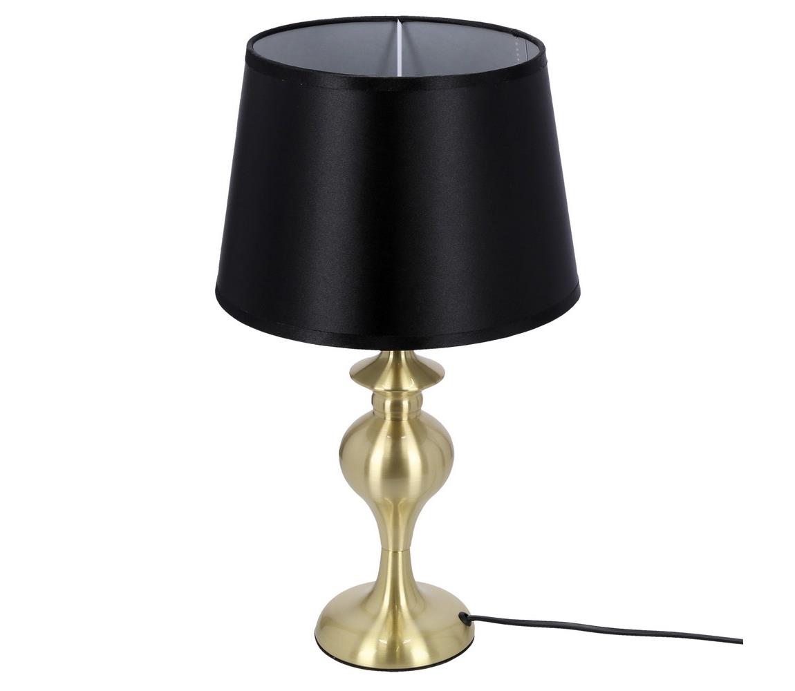 Candellux Stolní lampa PRIMA GOLD 1xE27/60W/230V černá/zlatá CA0881