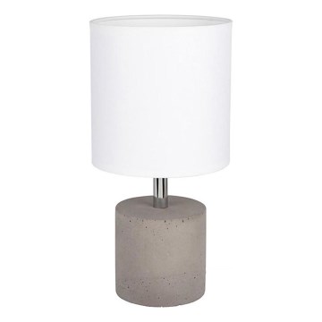 Stolní lampa STRONG ROUND 1xE27/25W/230V beton