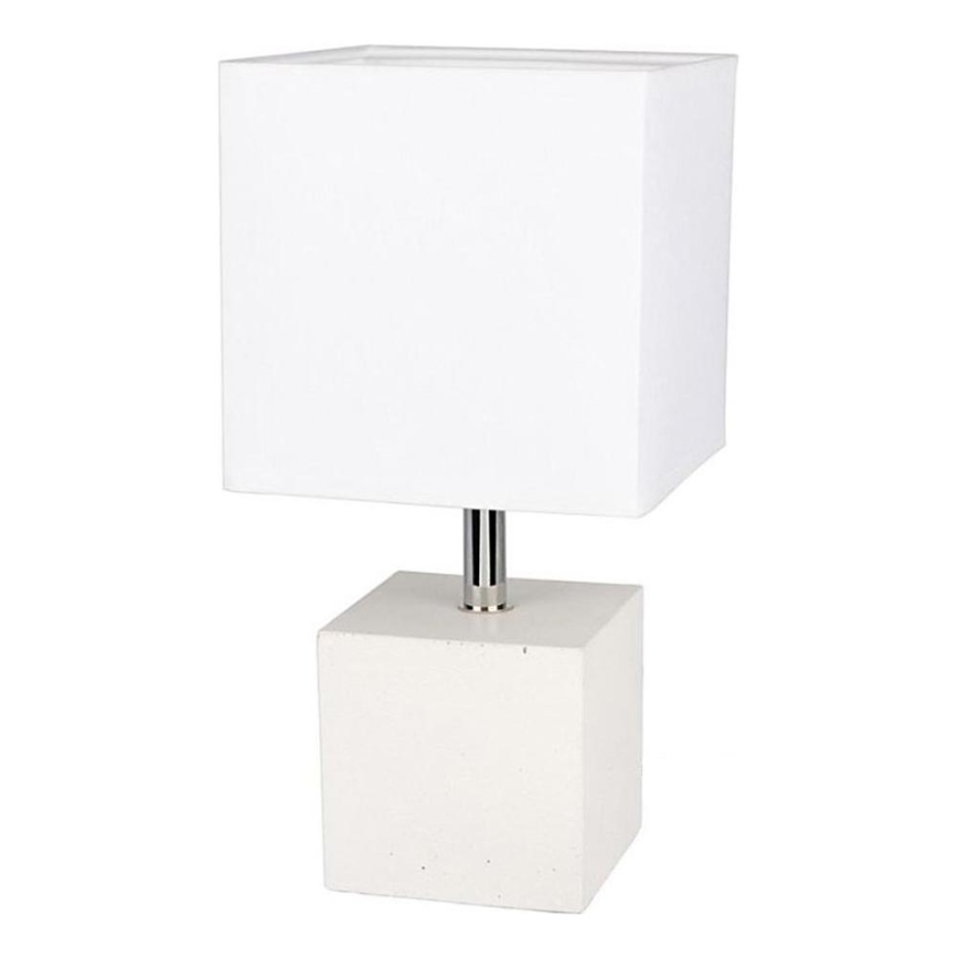 Stolní lampa STRONG SQUARE 1xE27/25W/230V beton