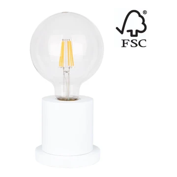 Stolní lampa TASSE 1xE27/25W/230V buk – FSC certifikováno