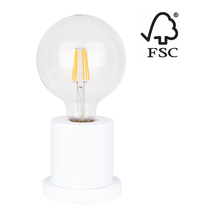Stolní lampa TASSE 1xE27/25W/230V buk – FSC certifikováno