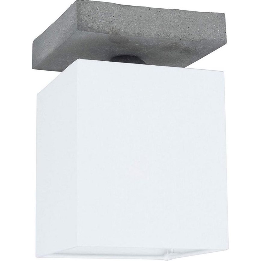 Stropní svítidlo GREAT 1xE27/25W/230V beton – FSC certifikováno