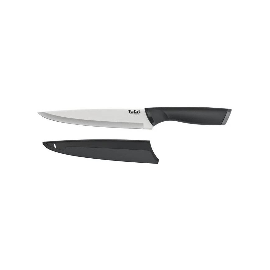 Tefal - Nerezový nůž chef COMFORT 20 cm chrom/černá