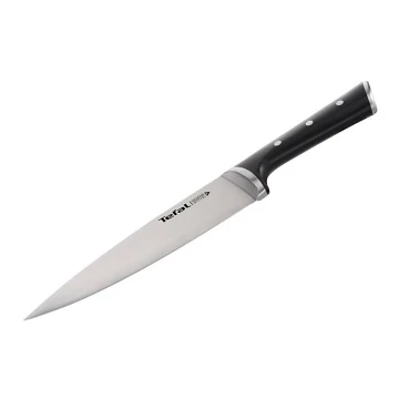 Tefal - Nerezový nůž chef ICE FORCE 20 cm chrom/černá