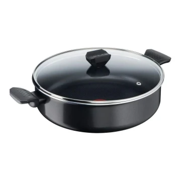 Tefal - Nízký kastrol s poklicí  SIMPLY CLEAN 28 cm