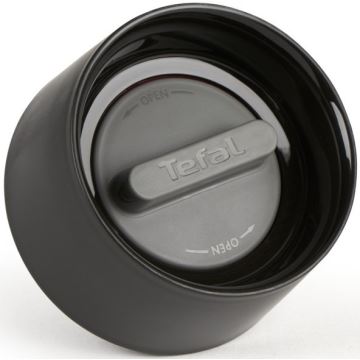 Tefal - Termohrnek 300 ml COMPACT MUG nerez/černá