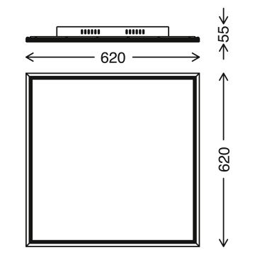 Telefunken 3010-06TF - LED Stmívatelný panel LED/36W/230V + DO 3000-6000K