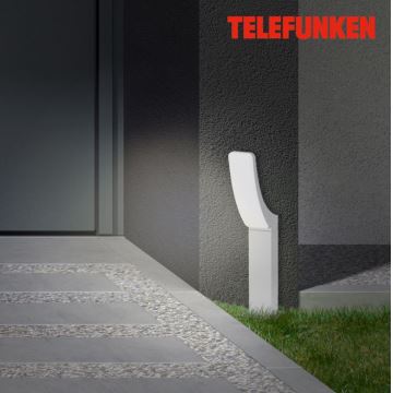 Telefunken 311804TF - LED Venkovní lampa LED/15W/230V 57 cm IP44 stříbrná