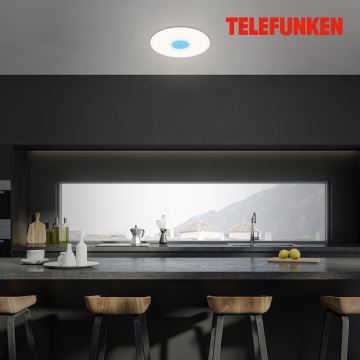 Telefunken 319306TF - LED RGBW Stmívatelné svítidlo LED/22W/230V 2700-6500K + dálkové ovládání