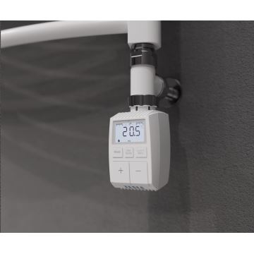 TESLA Smart - SADA 3x Chytrá bezdrátová termostatická hlavice + chytrá brána Hub Zigbee Wi-Fi