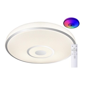 Top Light - LED RGB Stmívatelné stropní svítidlo RAINBOW LED/24W/230V kulatý + dálkové ovládání