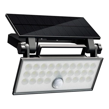 Top Light - LED Solární nástěnný reflektor se senzorem HELEON PRO LED/8W/3,7V IP65 4000K
