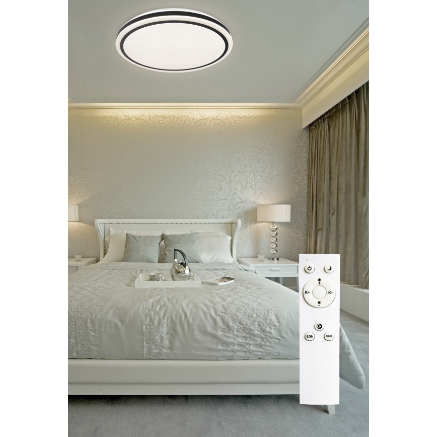 Top Light - LED Stmívatelné stropní svítidlo ONYX LED/51W/230V 3000-6500K pr. 48 cm + dálkové ovládání
