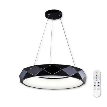 Top Light - LED Stmívatelný lustr na lanku APOLO LED/45W/230V černá + dálkové ovládání