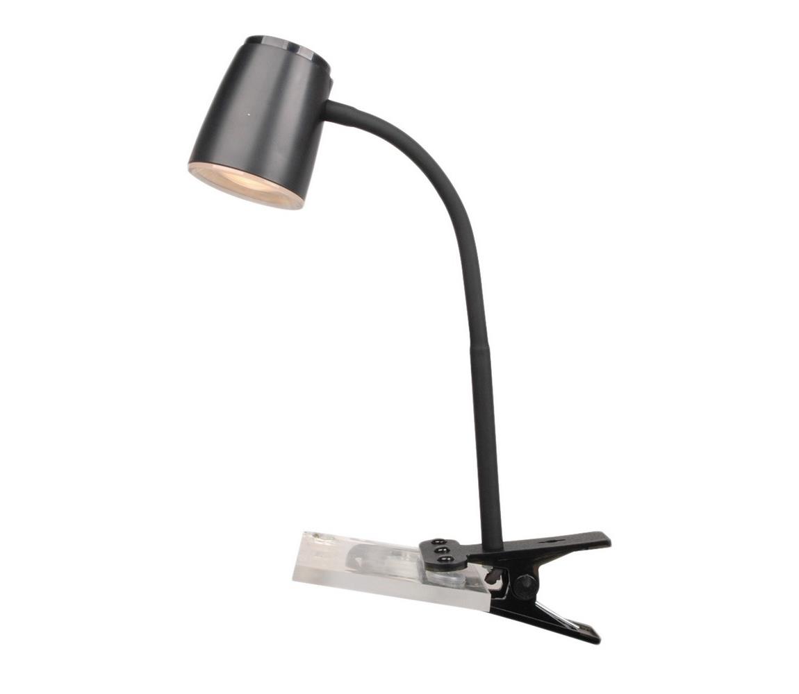 Top Light Top Light Mia KL C - LED Lampa s klipem LED/4,5W/230V černá TP1546