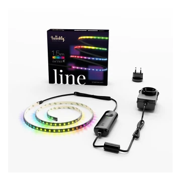 Twinkly - LED RGB Stmívatelný pásek LINE 100xLED 1,5 m Wi-Fi