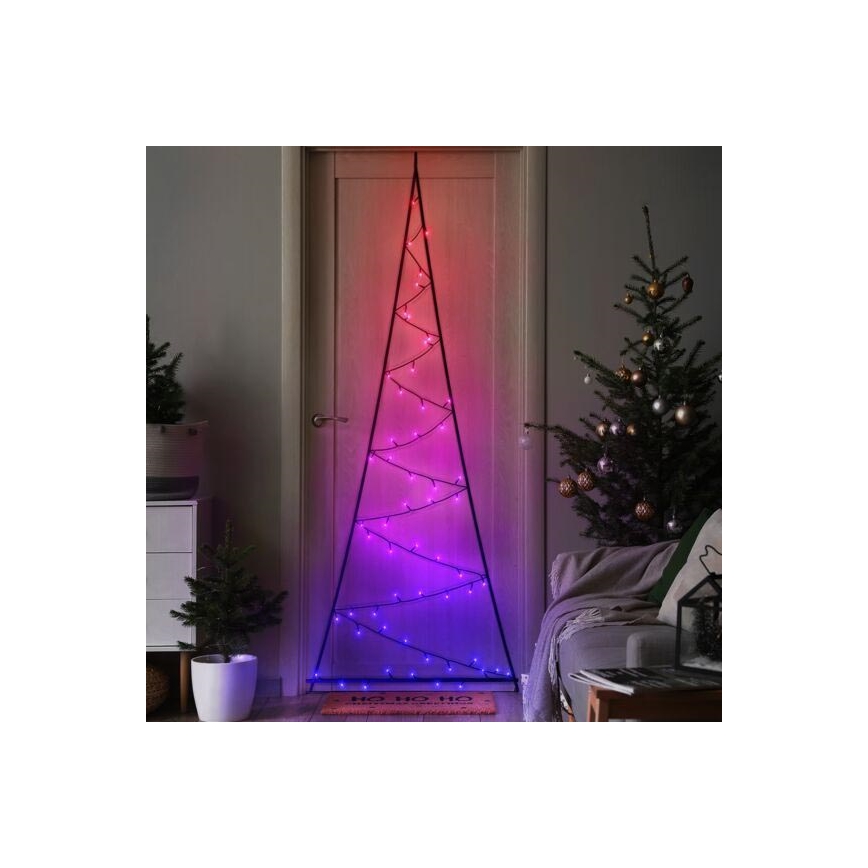 Twinkly - LED RGBW Stmívatelný venkovní vánoční stromeček LIGHT TREE 70xLED IP44 Wi-Fi