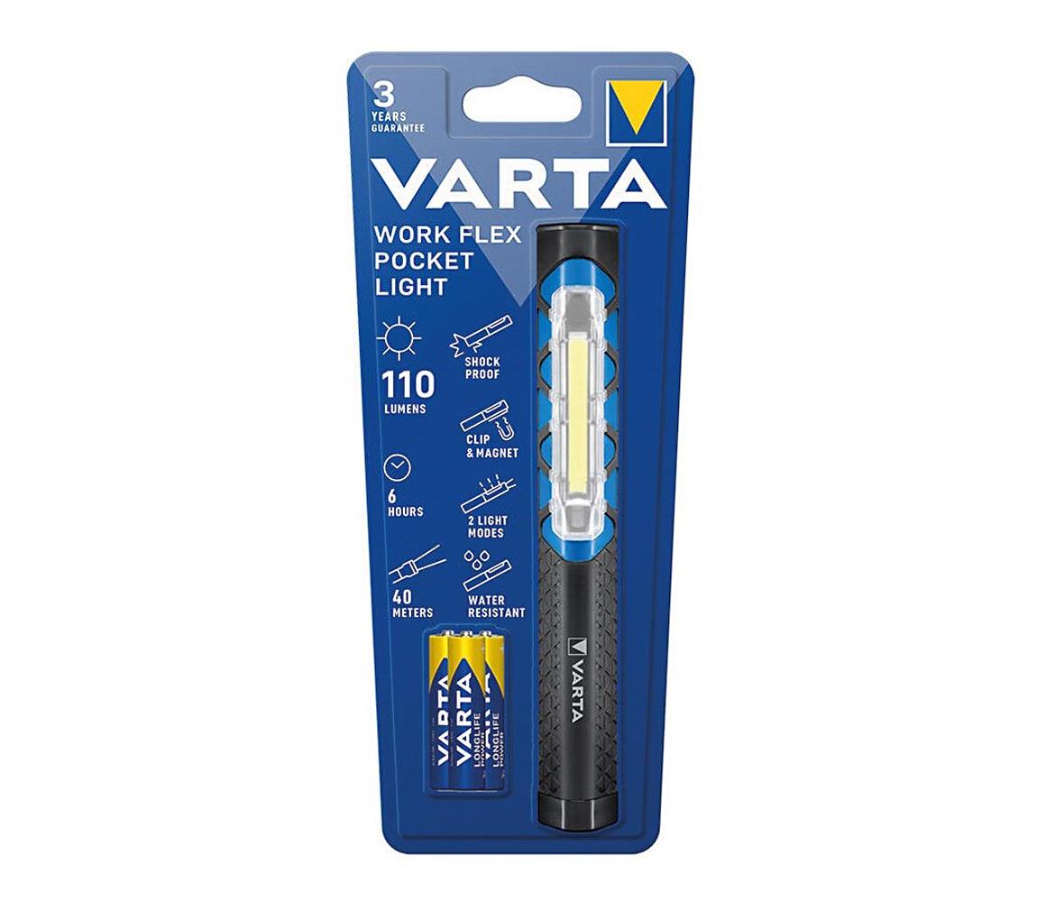 VARTA Varta 17647101421 - LED Svítilna WORK FLEX POCKET LIGHT LED/3xAAA IPX4 