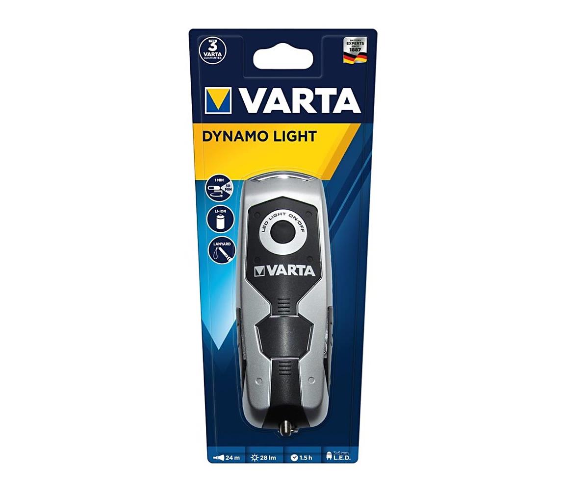 VARTA Varta 17680101401 - LED Nabíjecí svítilna DYNAMO LIGHT LED/120mAh IPX4 