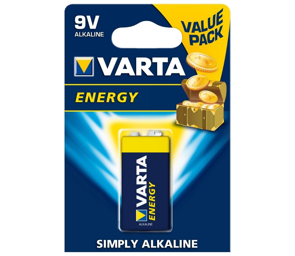 VARTA Varta 4122 - 1 ks Alkalická baterie ENERGY 9V VA0015